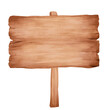 © carlosgustavo - Light wooden sign watercolor hand drawn