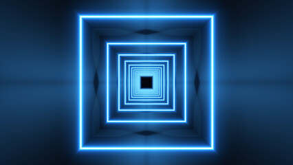 Wall Mural - VJ abstract light event particles concert intro game edm music stage party openers titles led neon tunnel background