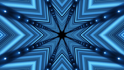 Wall Mural - VJ abstract light event particles concert intro game edm music stage party openers titles led neon tunnel background