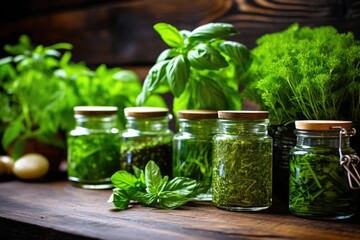 Poster - fresh herbs beneficial for respiratory health