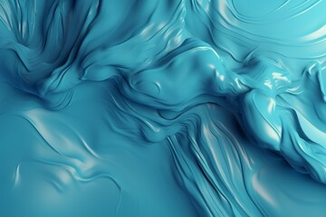 Wall Mural - An abstract blue background with wavy lines