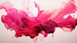 canvas print picture - Pink liquid abstract. Watercolor background.