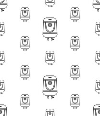 Wall Mural - Geyser Icon Seamless Pattern Y_2211003