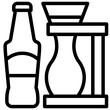 kwak filled outline icon,linear,outline,graphic,illustration