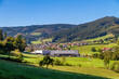 Blick auf Hofstetten mit Industriegebiet im Vordergrund, Schwarzwald