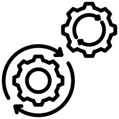 Poster - Function Outline Icon