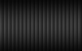 Fototapeta  - Black striped steel metal texture. Dark abstract background with vertical stripes and grey gradients. Vector illustration