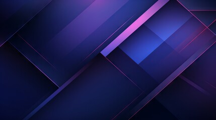 Wall Mural - abstract dark blue purple gradient background with diagonal geometric shape and line - vector illust