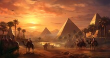 Egyptian Background 4k