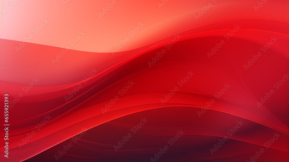 Red abstract background with smooth texture and gradient effect Stock ...