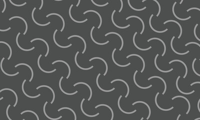Poster - Seamless pattern with lines .