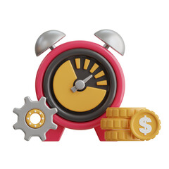 Poster - Time Management 3d Illustration
