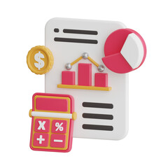 Poster - Business 3d Illustration
