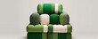 © Michal - Chair made from cushion on white background