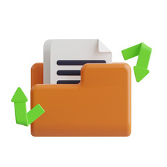 Poster -  Document 3d Illustration
