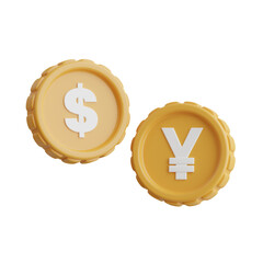 Poster - Coin 3d Illustration