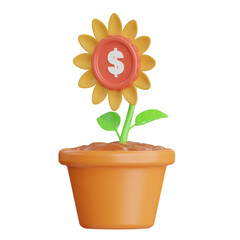 Poster - Investment 3d Illustration