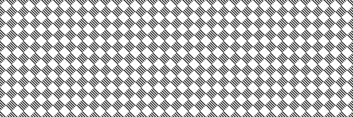 Poster - horizontal seamless plaid and checked design for pattern and background.