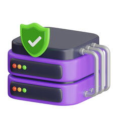Poster - Server 3d Illustration
