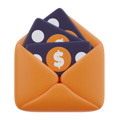 Poster - Salary 3d Illustration