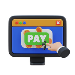 Poster - Pay Per Click 3d Illustration