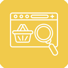 Canvas Print - Product Browsing Icon