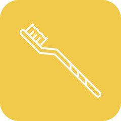 Wall Mural - Toothbrush Icon