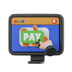 Poster - Pay Per Click 3d Illustration