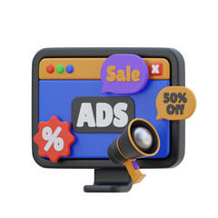 Poster - Discount Promotion 3d Illustratrion