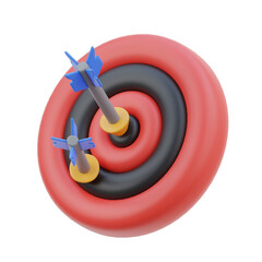 Poster -  Target 3d Illustration