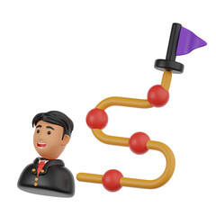 Poster - Business 3d Illustration
