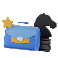 Poster - Business Strategy 3d Illustration