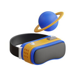 Poster - Vr World 3d Illustration