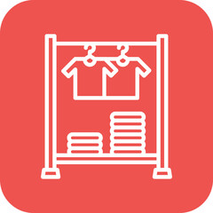 Poster - Clothes Rack Icon