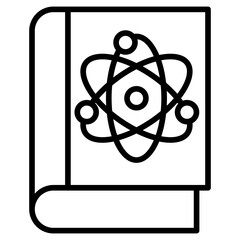 Sticker - Outline Book icon