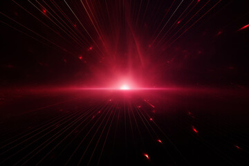 Wall Mural - space and glowing nebula background. ai generated.