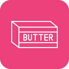 Wall Mural - Butter Icon