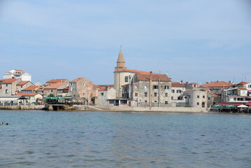 Sticker - Altstadt von Umag in Istrien