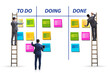 © Elnur - Agile kanban board with outstanding tasks