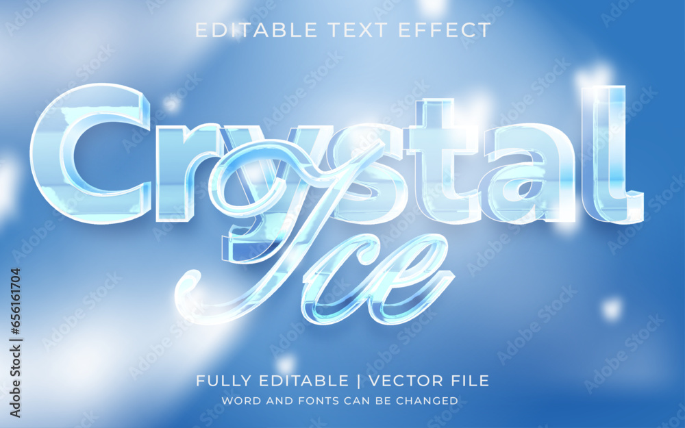 Crystal Ice cursive font light blue color white outline blue gradient ...