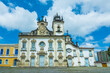 View of the Church and Convent of the Third Order of Our Lady of Carmo - João Pessoa, State of Paraiba 