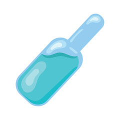 Sticker - vaccine viral medicine blue vial