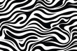 wavy and swirls black and white abstract pattern 
background background