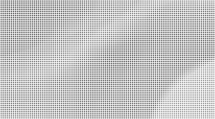 Halftone vector background. Monochrome halftone pattern. Abstract geometric dots background. Pop Art comic gradient black white texture. Design for presentation banner, poster, flyer, business card.	
