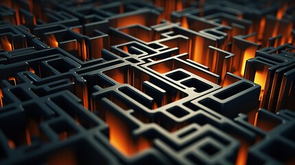 Leinwandbilder - Abstract 3D Business Background. luxury