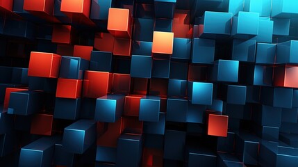 Wall Mural - Abstract 3D Business Background. luxury