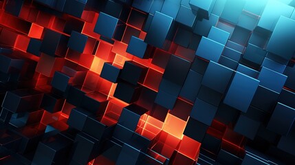 Leinwandbilder - Abstract 3D Business Background. luxury