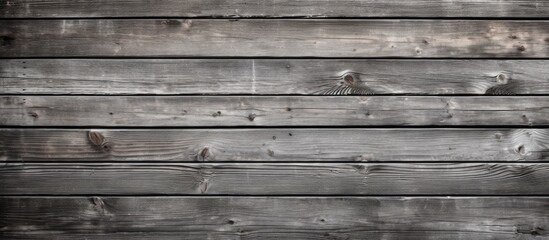 Wall Mural - Close up of a weathered gray wooden wall with old rustic slats