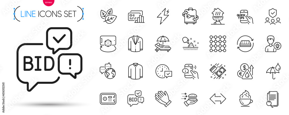 Pack of Skin moisture, Food delivery and Augmented reality line icons ...