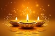 canvas print picture - Happy Diwali, Festival of lights image ,Beautiful greeting image of shubh deepawali. generative ai